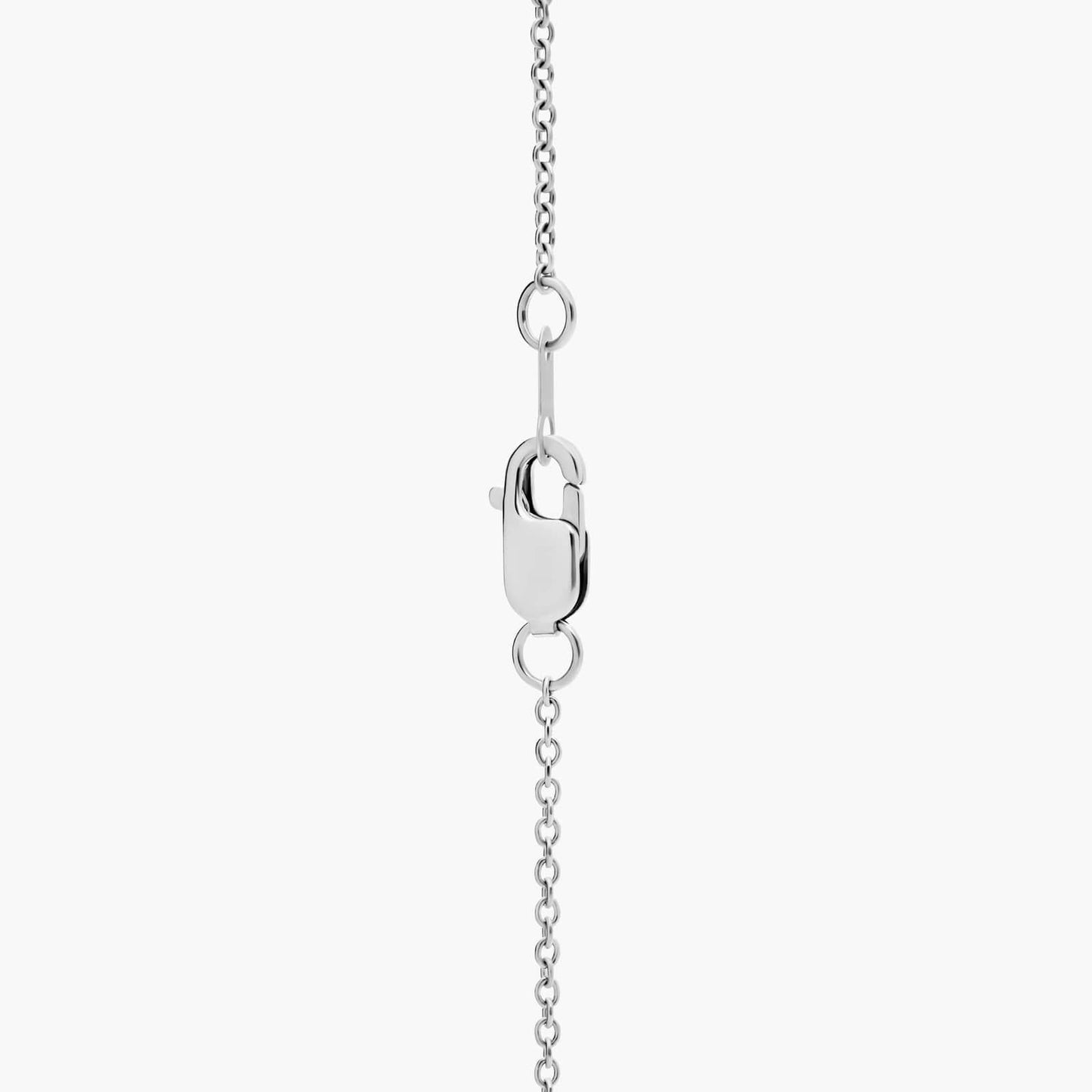 18" Smile Necklace in Platinum (3.2 mm)