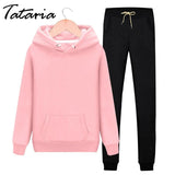 2 Piece Tracksuit Women Pink Woman Hooded Sweatshirt and Harem Pants Set Women's Casual Suit Set of Pants with Sweatshirt Woman  30.00% Off Auto renew