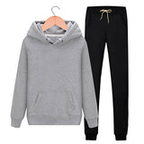 2 Piece Tracksuit Women Pink Woman Hooded Sweatshirt and Harem Pants Set Women's Casual Suit Set of Pants with Sweatshirt Woman